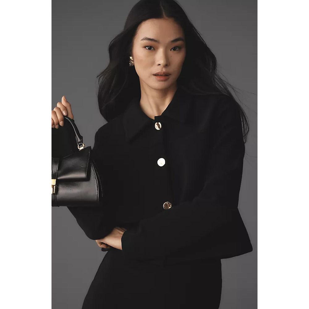 Maeve Micro Knit Lady Jacket L NWT